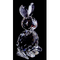 Optic Crystal Larger Bunny Figurine